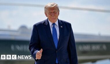 Trump says he is cancelling strikes on Iran subject to 'rapidly' making deal - BBC