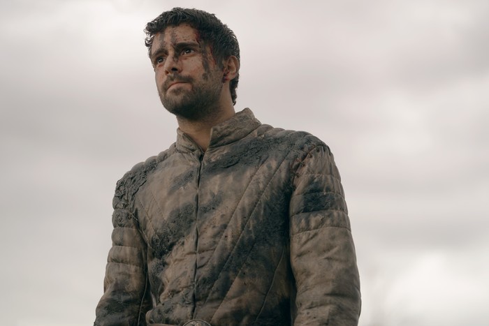 fabien-frankel-_1 Fabien Frankel as a blood-stained Ser Criston Cole in House of the Dragon.