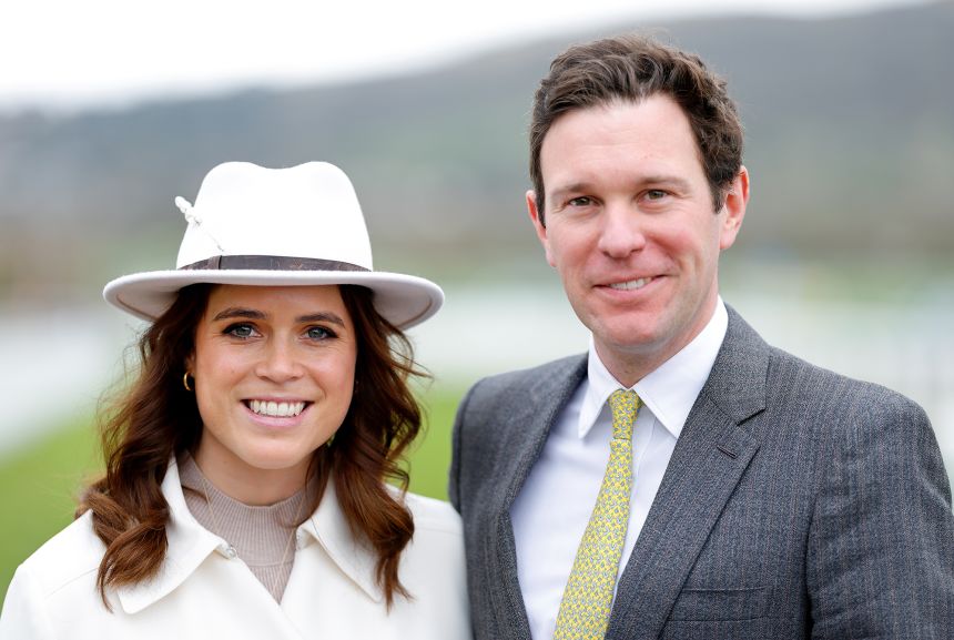 Princess Eugenie (left) and husband Jack Brooksbank (right) now have three children together.