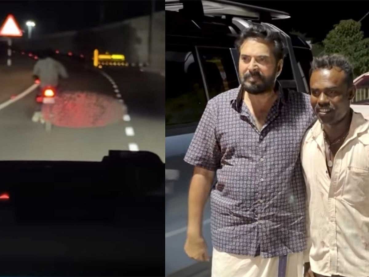 Mammootty’s 3am Road Trip in Tamil Nadu: Lost Route, Viral Fan Encounter Helps Superstar Reach Kerala