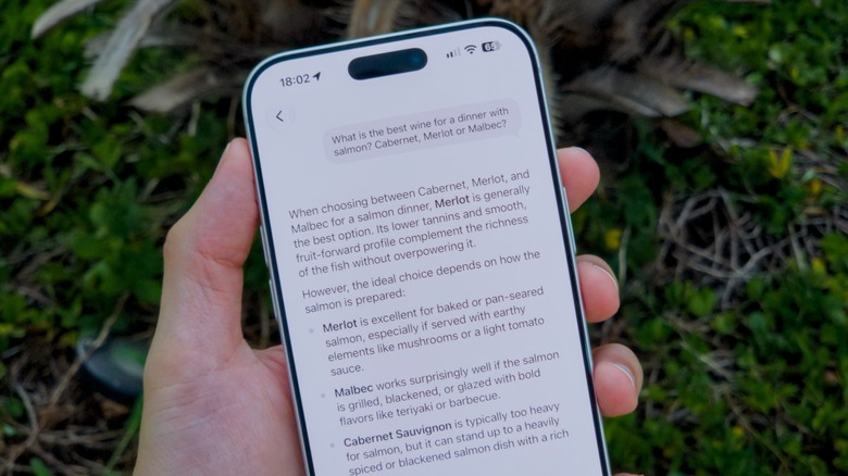 The new Siri app.