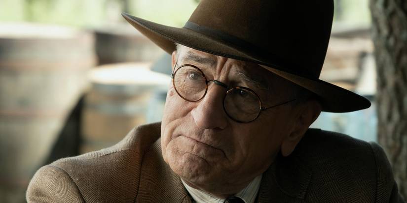 Robert De Niro as William Hale, frowning in Killers of the Flower Moon