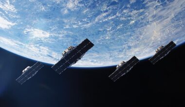 satellites in orbit