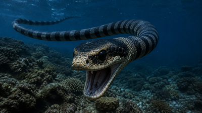Sea snakes can have more potent venom than rattlesnakes; but there’s a surprising catch