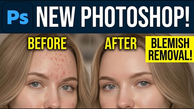 Two Sliders Control Every Blemish Edit