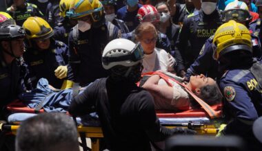 Earthquake response strains Colombia's new government and rescuers : NPR