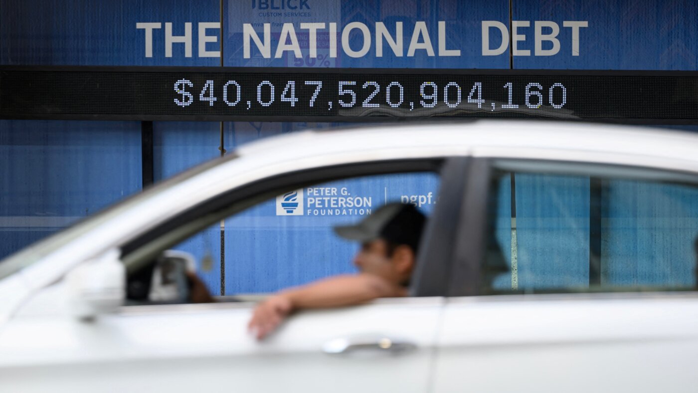 The $40 trillion U.S. debt: 3 things to know : NPR