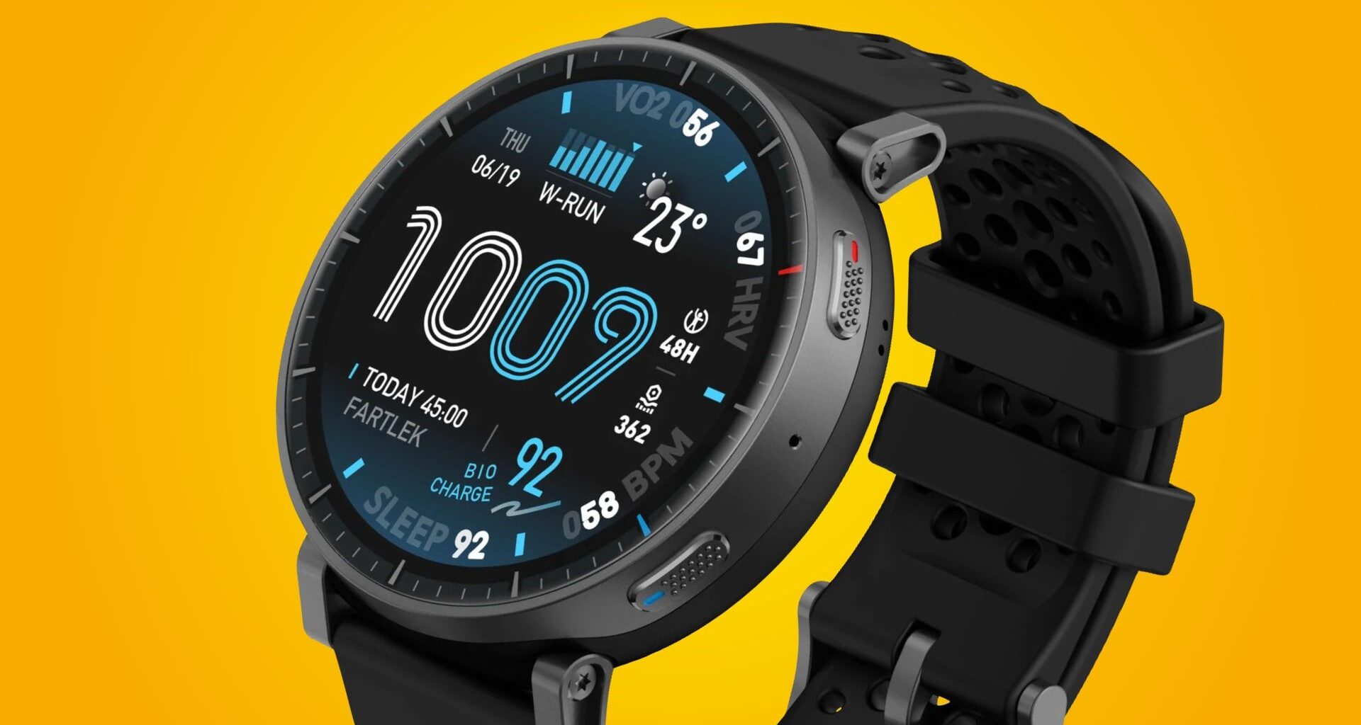 The Amazfit Active Max smartwatch.