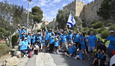 Thousands take to the streets of Jerusalem for annual Sukkot march