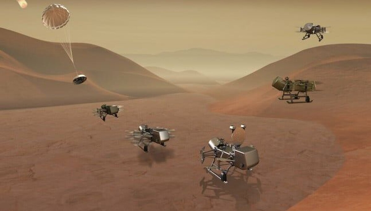NASA wires up Dragonfly and names the landing area