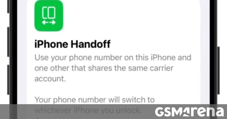 This iOS 27 feature will let you use one phone number on two iPhones