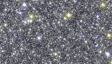 simulated image of part of central bulge of Milky Way