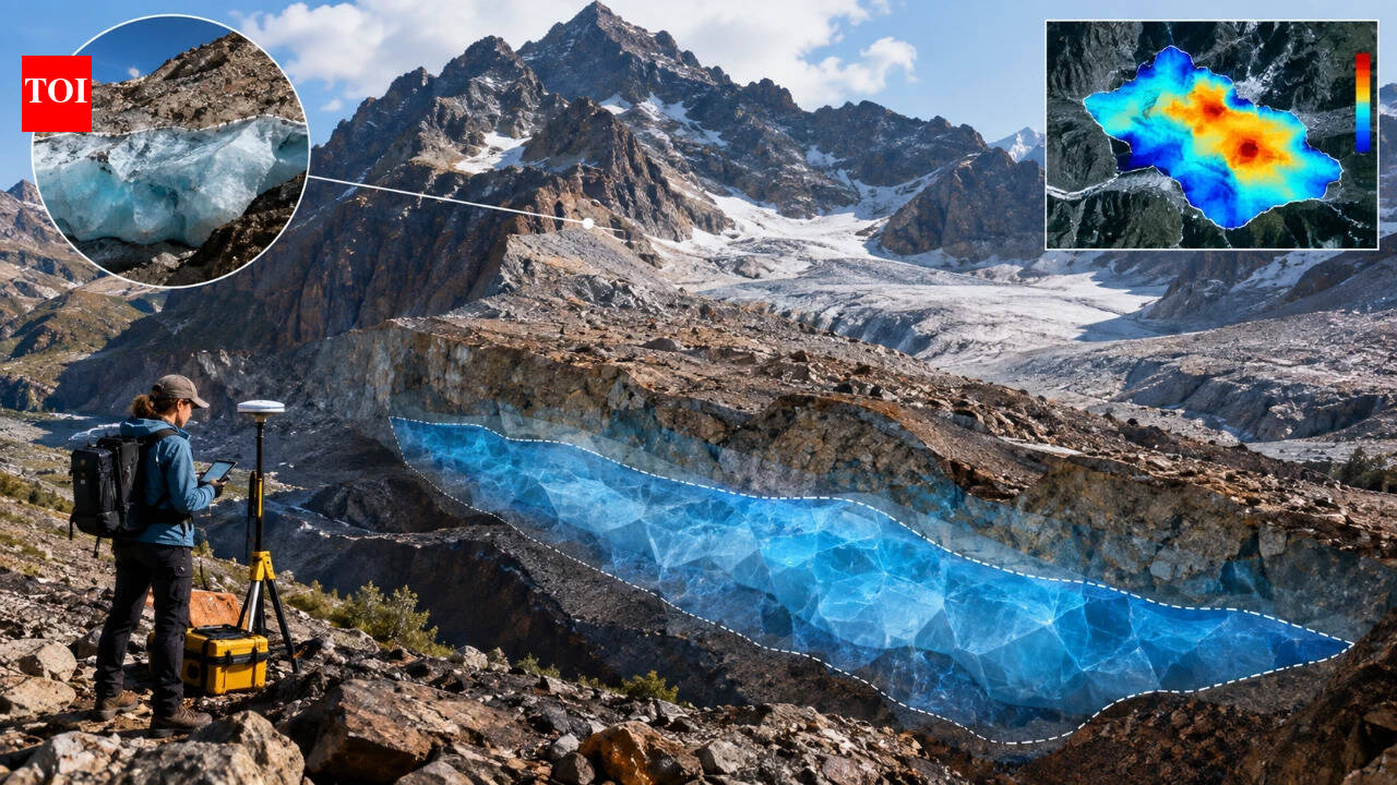 Scientists discover nearly 1 billion tons of water locked inside Utah's rocky glaciers, using gravity measurements to map ice buried beneath mountain debris﻿ | World News