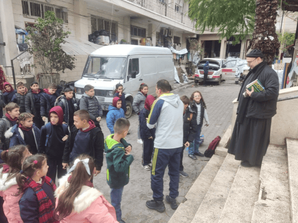 Gaza Catholic school reopens after nearly three years of war