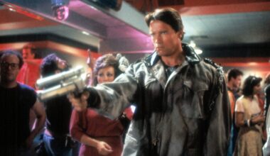 The Terminator, Arnold Schwarzenegger, 1984.