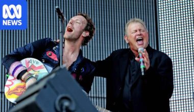 Coldplay's Chris Martin honours John Farnham in original song for Melbourne tribute concert