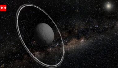 In 2013, astronomers discovered two rings around 250-km-wide Chariklo; nine years later, James Webb found the inner ring more opaque and the outer ring weaker