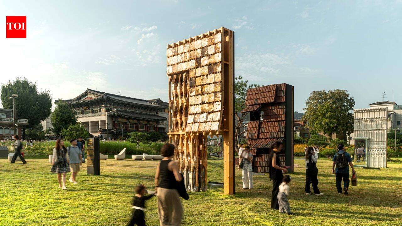Seoul built an architectural installation from mushrooms and agricultural waste; its walls were grown rather than constructed | World News