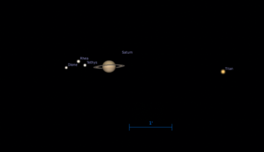 The Sky Today on Sunday, September 27: Catch Saturn’s satellites