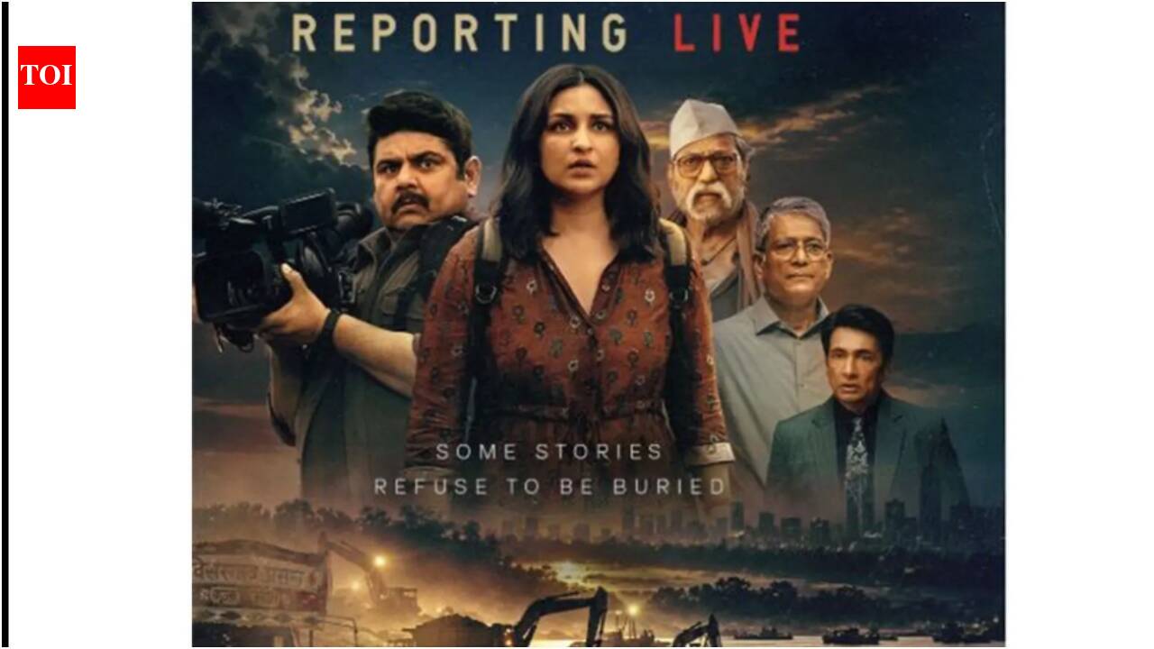Parineeti Chopra plays ambitious reporter in 'Reporting Live'; investigative thriller set for Oct 9 | Hindi Movie News