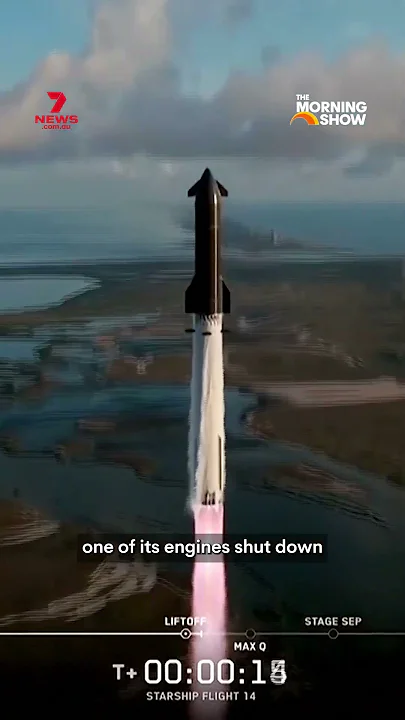SpaceX starship reaches orbit for first time - youtube.com