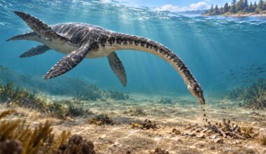 Jurassic Sea Monsters May Have Swum to Shore to Vomit