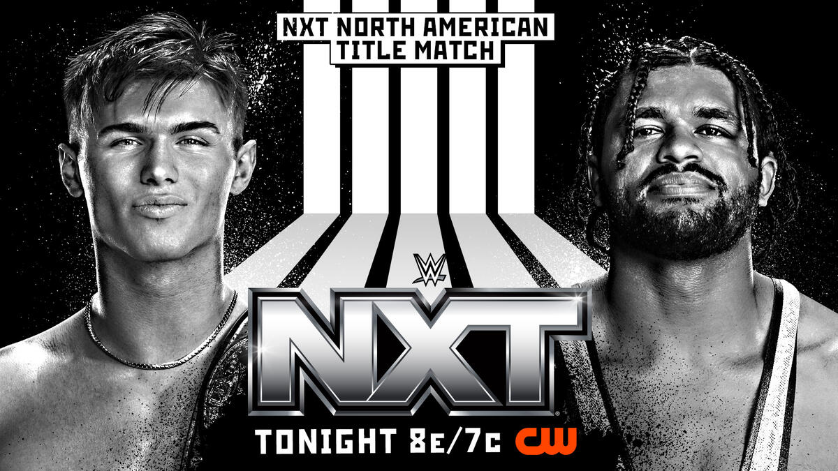 Jackson Drake defends the NXT North American Title against Tavion Heights