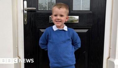 Wakefield boy starts school after spending Christmas in coma - BBC