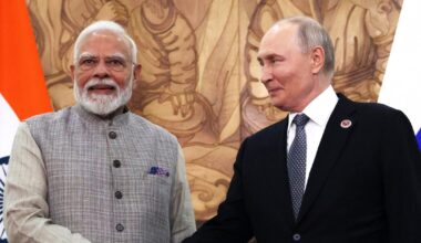 Leaders of China, Russia and India meet to counter U.S. influence