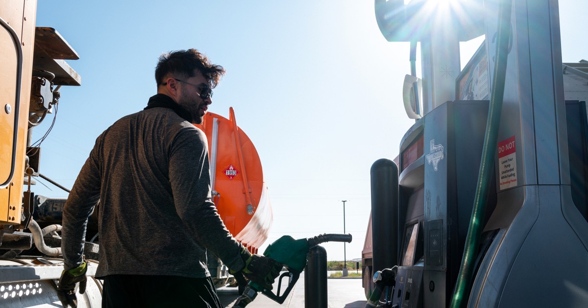 Forget crude oil. The real energy crisis right now is in diesel - NBC News