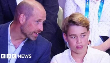 Prince George set for first day at Eton College - BBC