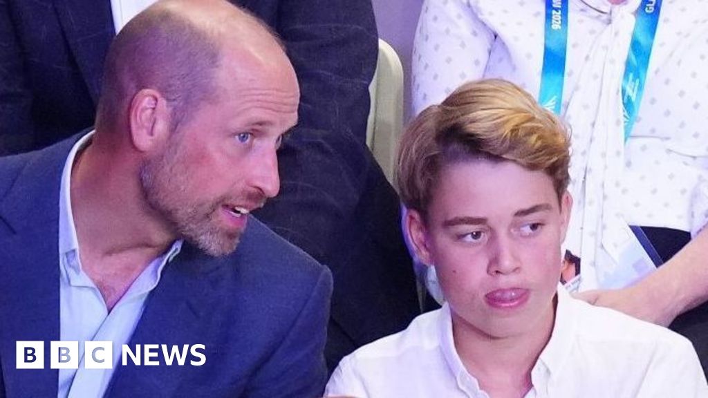 Prince George set for first day at Eton College - BBC