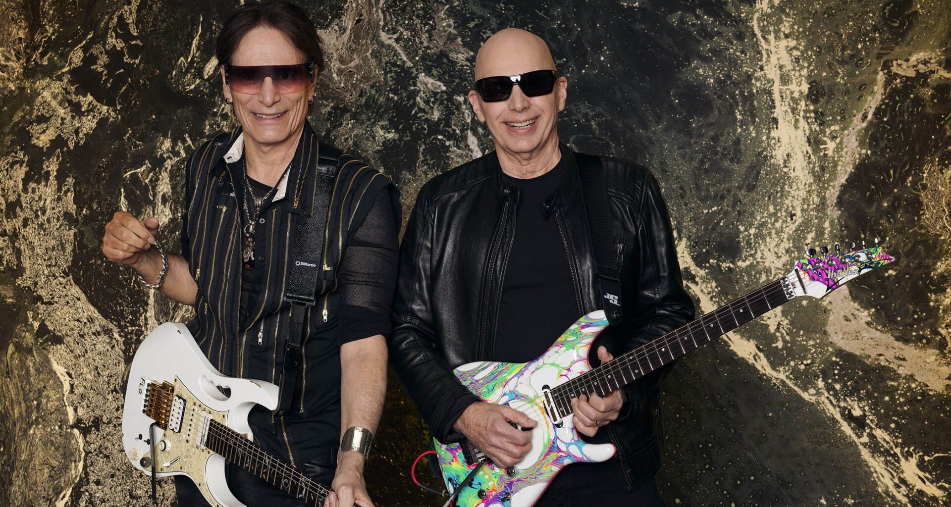 Joe Satriani and Steve Vai announce first studio album together