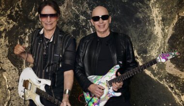 Joe Satriani and Steve Vai announce first studio album together