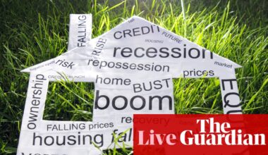 First annual fall in UK house prices since November 2023, led by London and the south – business live | Business