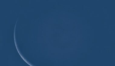 The Moon meets Jupiter in the daytime sky on May 17th, 2023. Credit: Eliot Herman.