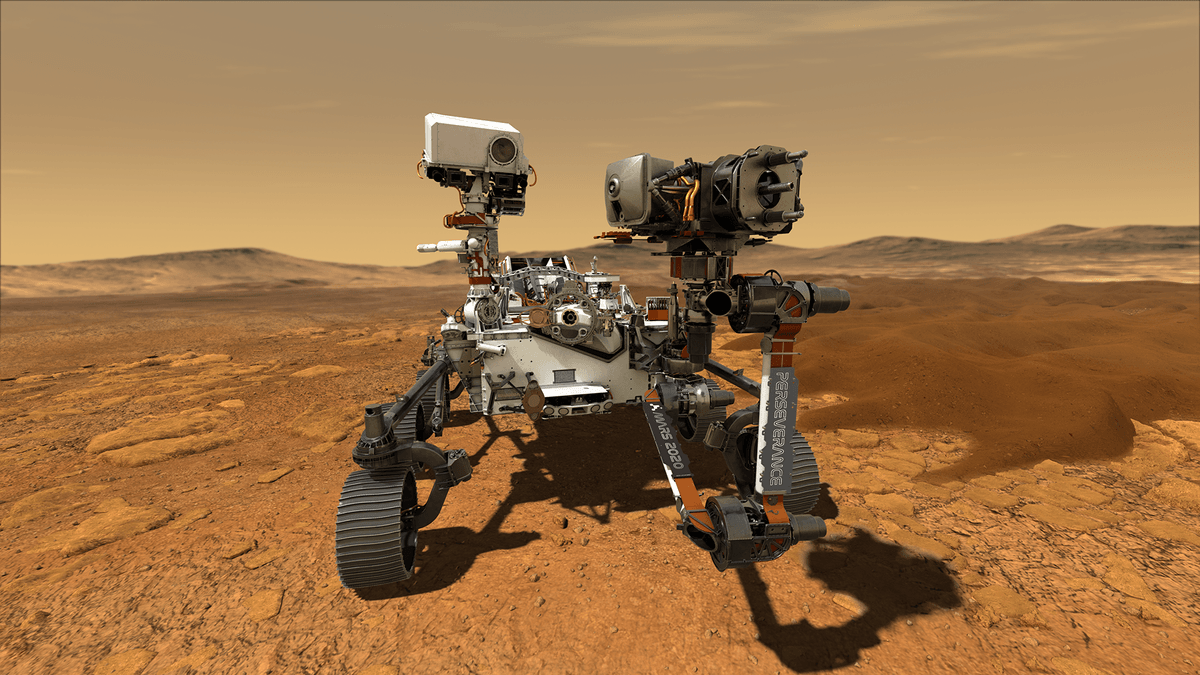 Illustration showing NASA