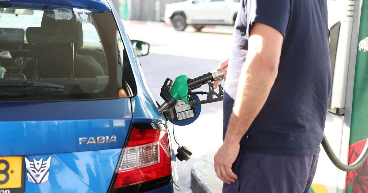 Israeli Gas Prices Will Rise to Record High After Fuel Tax Cut Suspended - Haaretz
