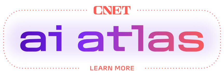 CNET AI Atlas badge; click to see more