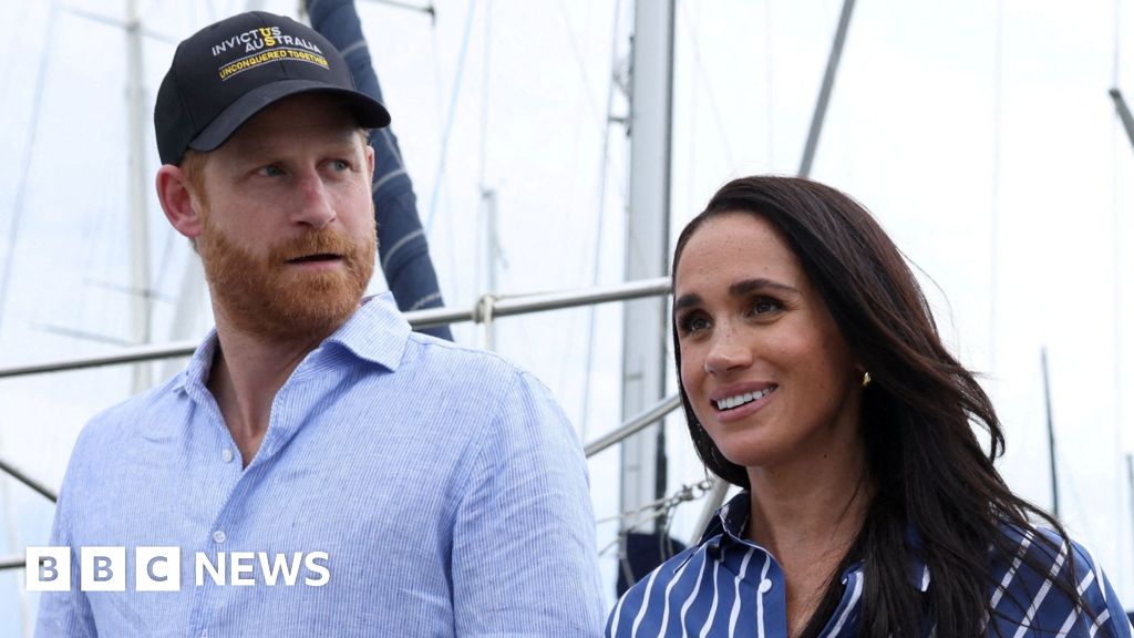 Prince Harry and Meghan not working royals, says King - bbc.com