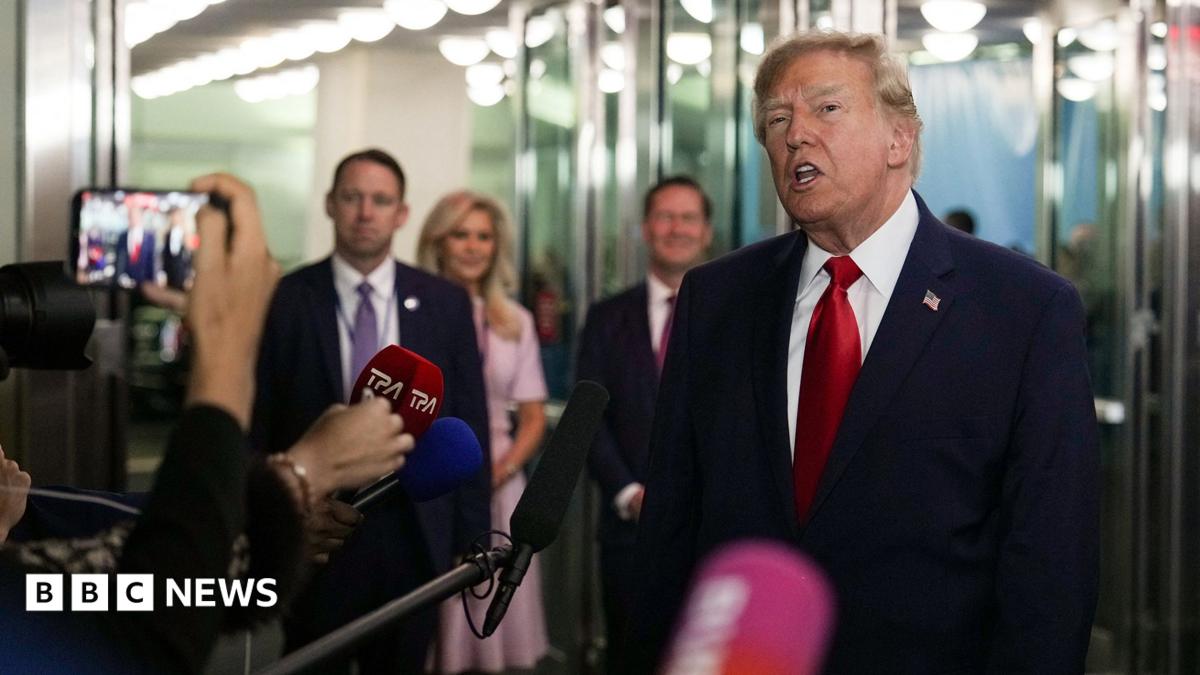 Live updates: Trump arrives at UN General Assembly