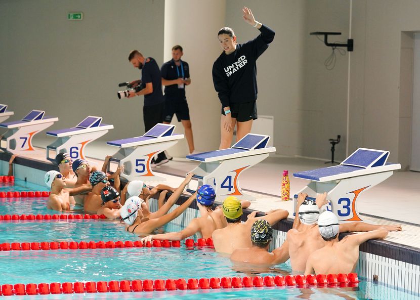 Athlete Clinic _ Day 0 _ Swimming World Cup 2026 - Stop 1 _ Baku_Original Image_m187811