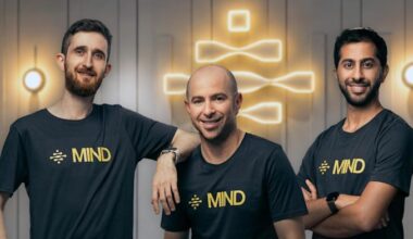 MIND founders Hod Ben Nun, Eran Barak and Itay Schwartz credit: Ohad Kab