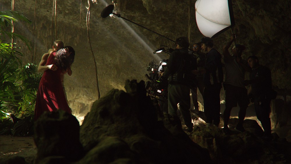 Salma Hayek Pinault Directs 'Arena' With Yura Borisov, Cara Delevingne