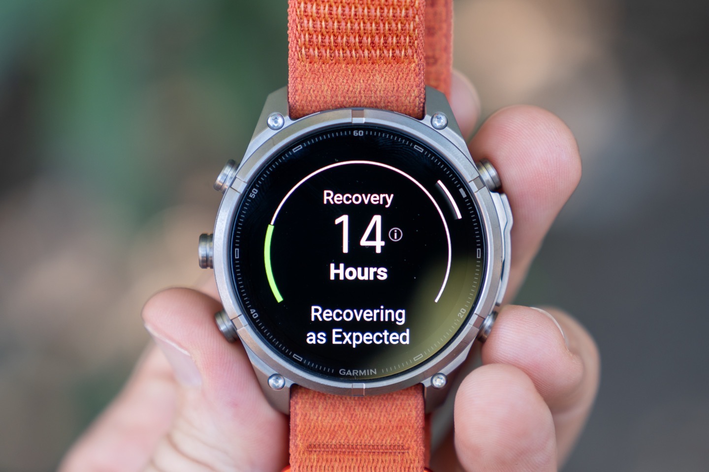 Garmin Fenix9 RecoveryTime.