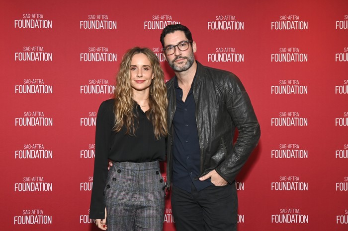 Meaghan Oppenheimer and Tom Ellis