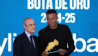 Kylian Mbappe Awarded With Golden Boot 2024-2025