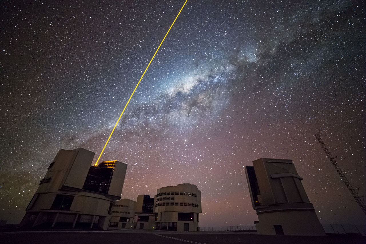 Milky Way over Cerro Paranal, VLT. ESO..org
