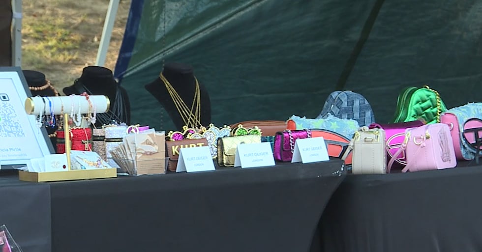 Vendors were on hand at the African Street Fest with handbags, jewelry, clothing and more.