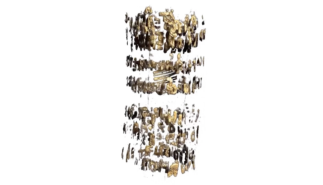 Reading 2000-year-old scrolls without unfurling them